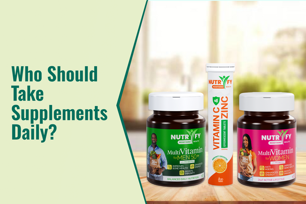 Who Should Take Supplements Daily?