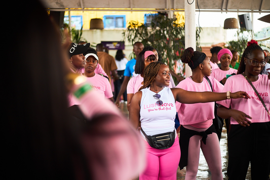 Pink, Powerful, and Unstoppable: Nutrify's Women-Only 5KM Rave Run