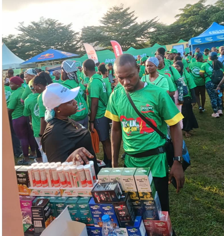 Nutrify Joins Power Oil WalkHeartOn for a Day of Wellness and Fun