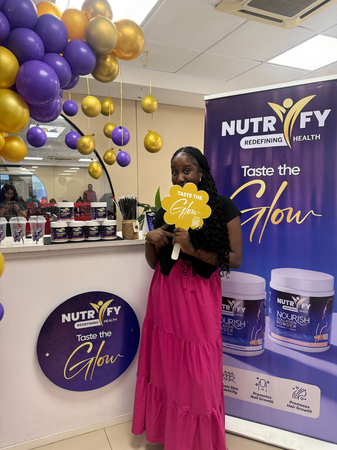 Nutrify Collagen Pop-Up Bar: How We Launched Our Collagen Powder